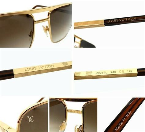 RARE LOUIS VUITTON SUNGLASSES Z0259U 948 VINTAGE.